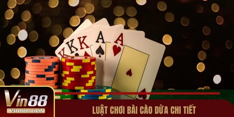 Luật chơi bài cào Dừa chi tiết