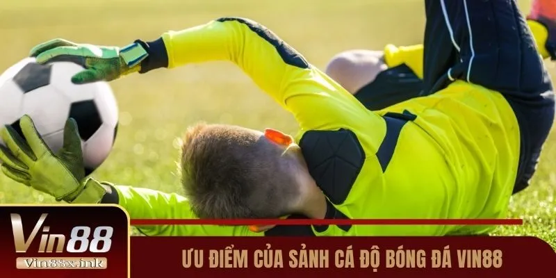 Ưu điểm của sảnh cá độ bóng đá Vin88