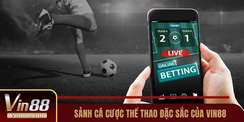 Sảnh cá cược thể thao đặc sắc của Vin88